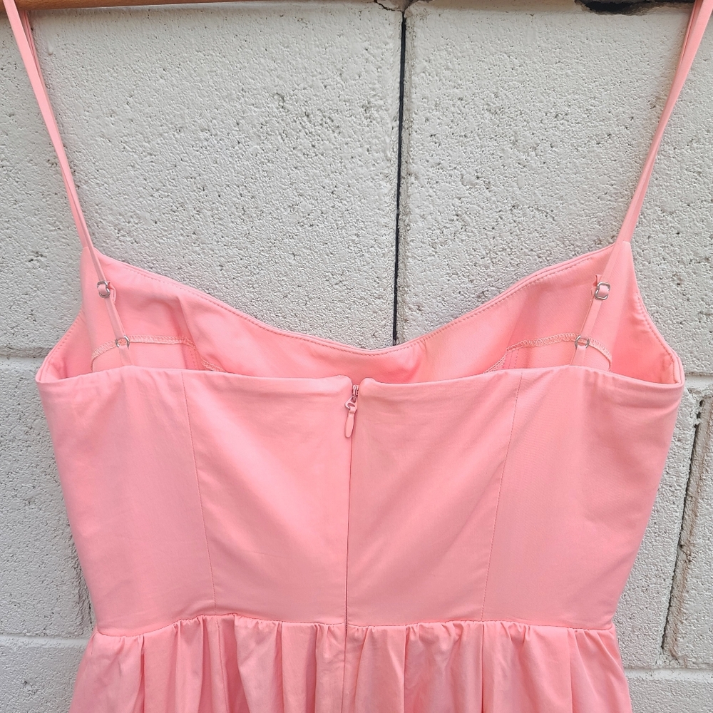 House Of CB | Lolita Rose Pink Cotton Corset Sundress Size Medium - Picture 11 of 15